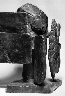 'Portrait de Michel Waldberg', bronze (1967). En couverture de 'Isabelle Waldberg', de Michel Waldberg, ELA (1992). © DR